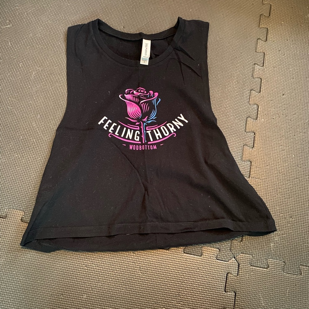 Wodbottom crop top, S